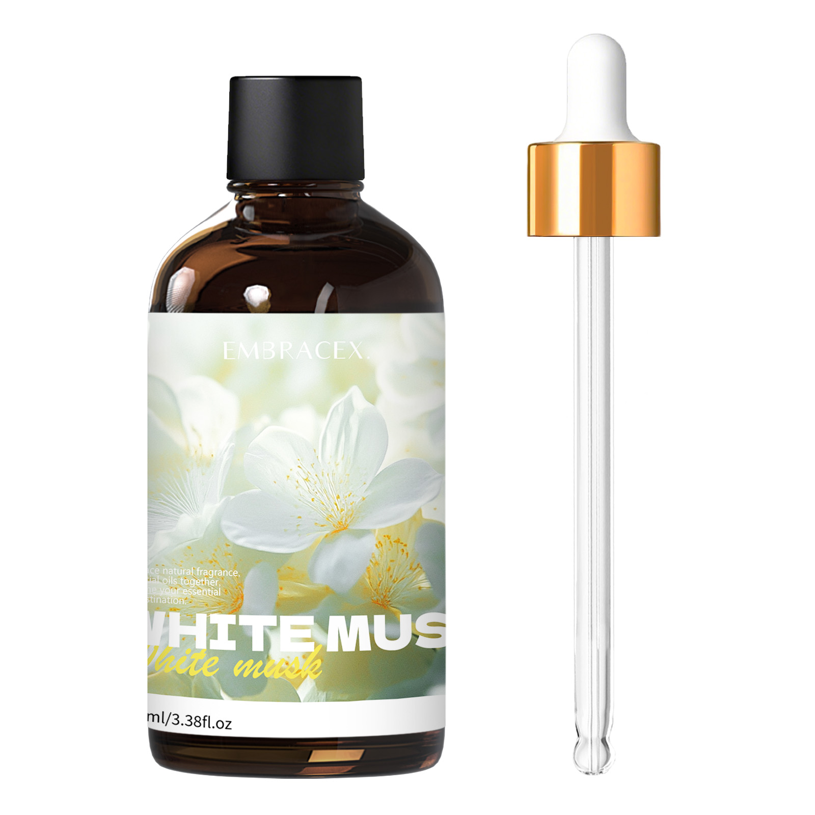 Candle Making Supplies Fragrance Oils - Натуральное эфирное масло белого мускуса, 100