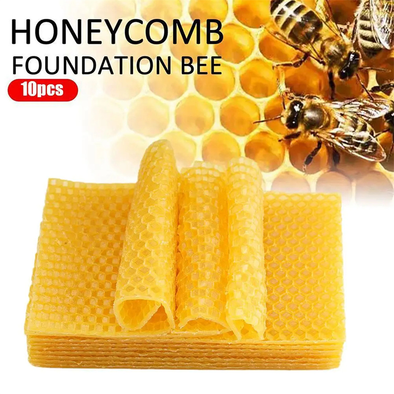 Candle Supplies Beeswax - 10/20 шт., листы из натурального пчелиного
