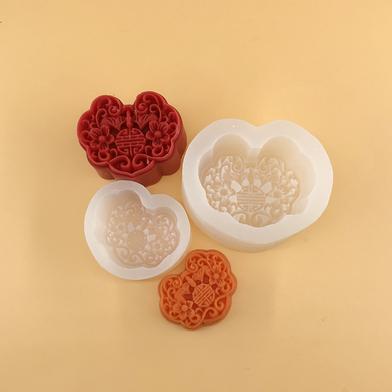 Candle Supplies Eu - 3D силиконовая форма с замком Ruyi,