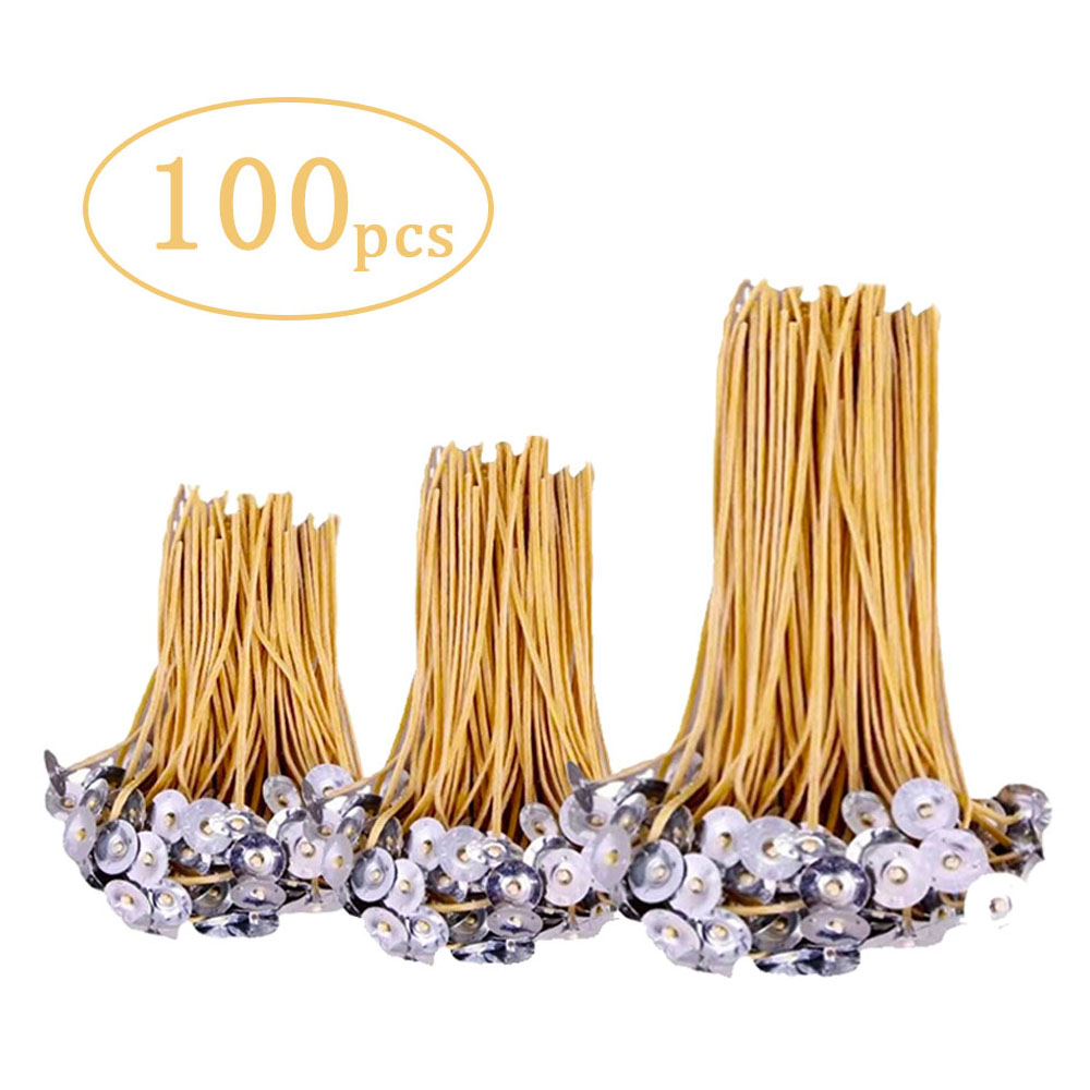 Candle Supplies Beeswax - 100 шт. фитили для свечей из