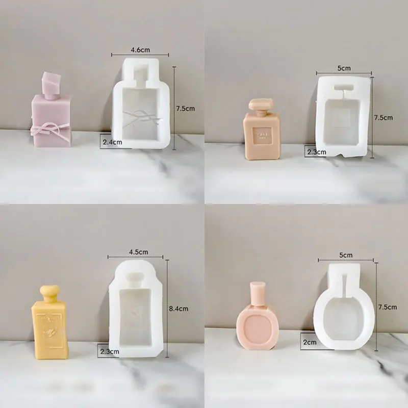 Candle Supplies Eu - 2 шт., модная силиконовая форма для