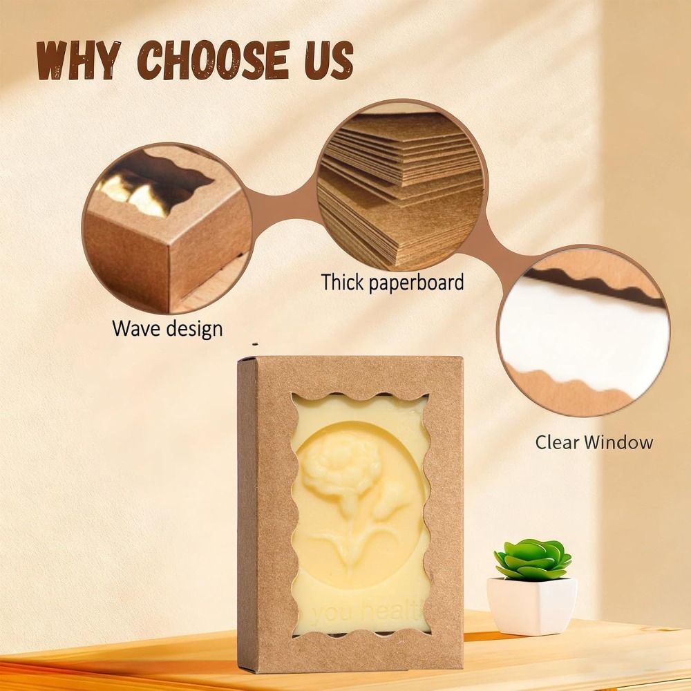 40 шт. коробок из крафт-бумаги – обзор и цена Kraft Paper Box