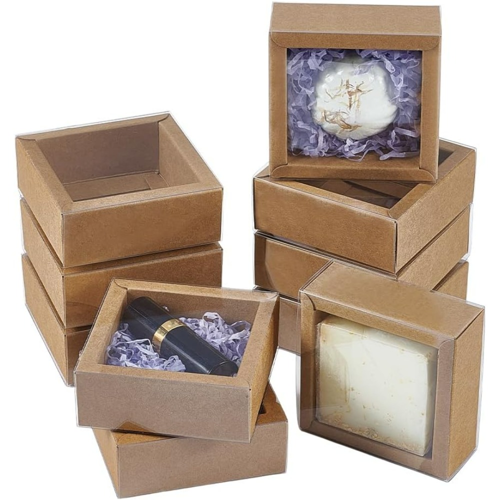 16 шт., коробка для ящика из к – обзор и цена Kraft Paper Box