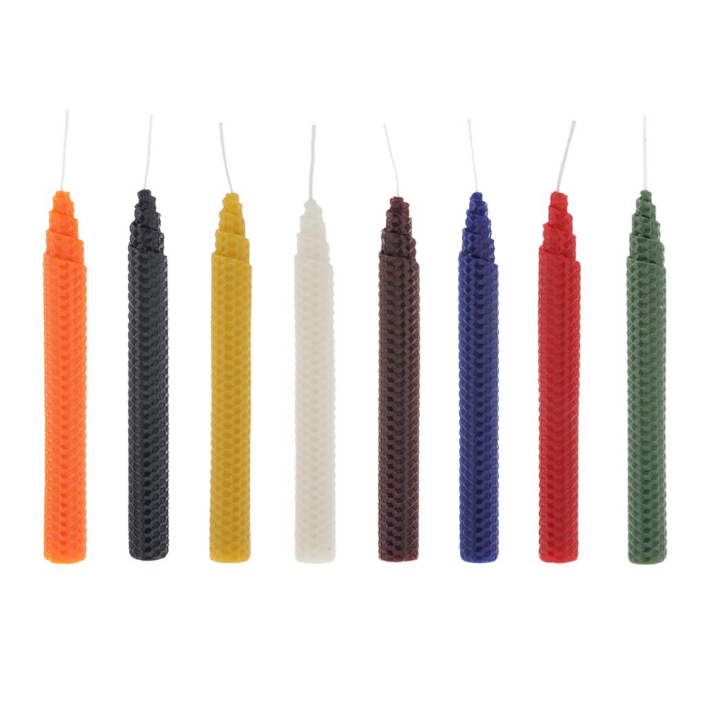 Конические свечи из пчелиного  – обзор и цена Candle Supplies Beeswax