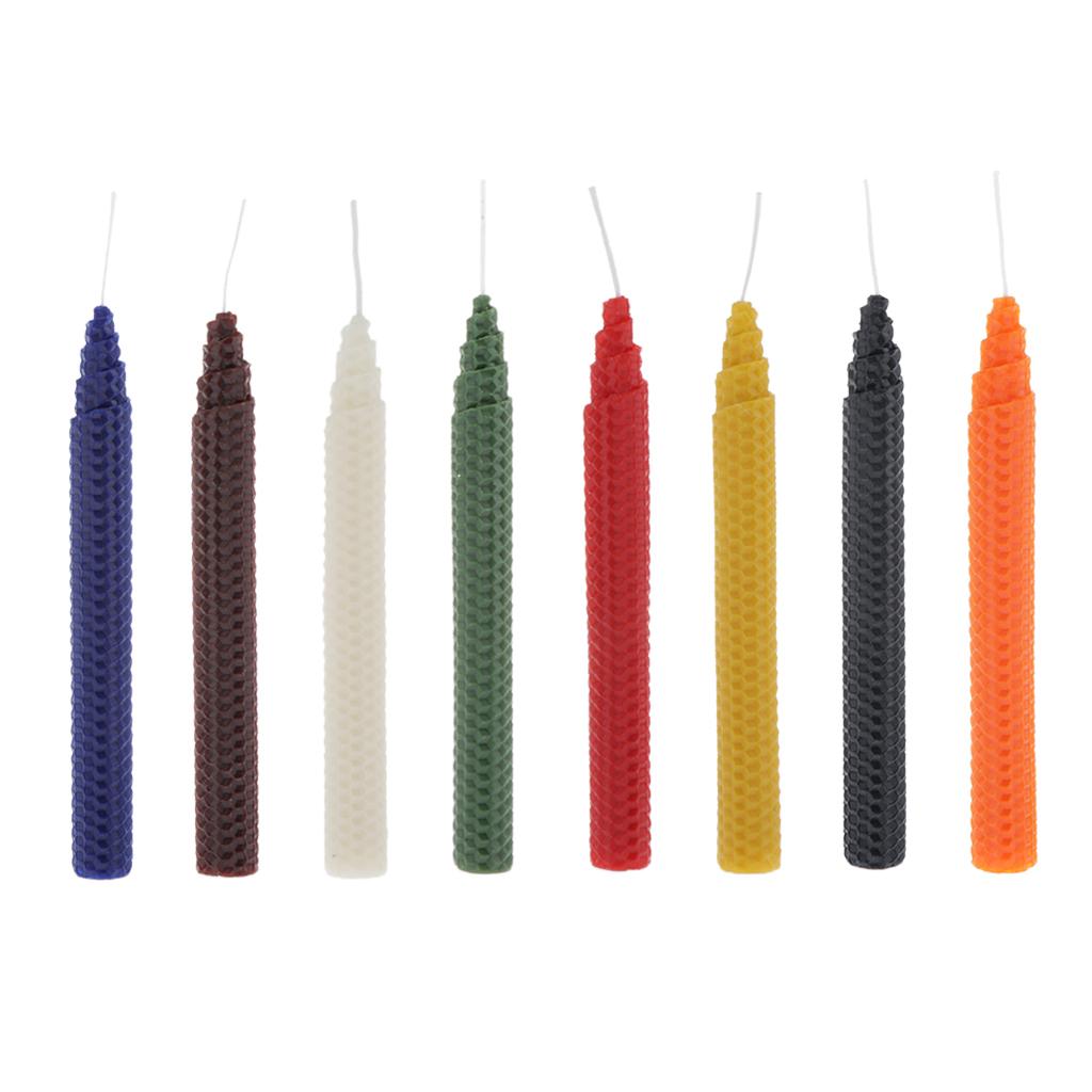 Конические свечи из пчелиного  – обзор и цена Candle Supplies Beeswax