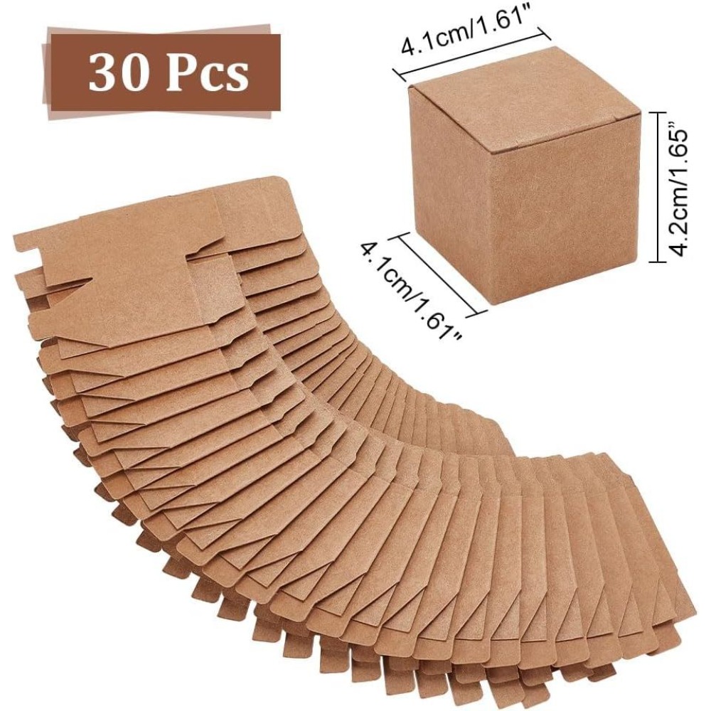 30 шт. коробок из крафт-бумаги – обзор и цена Kraft Paper Box