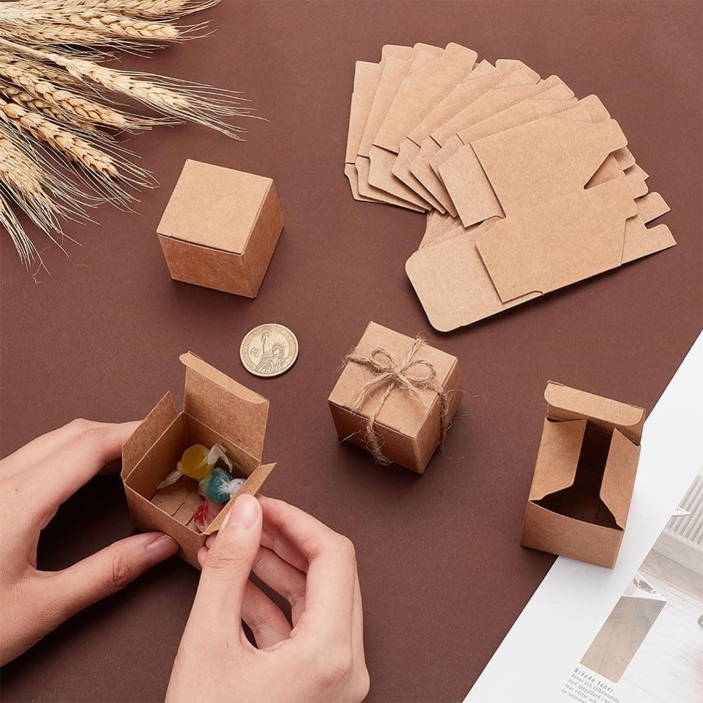 30 шт. коробок из крафт-бумаги – обзор и цена Kraft Paper Box