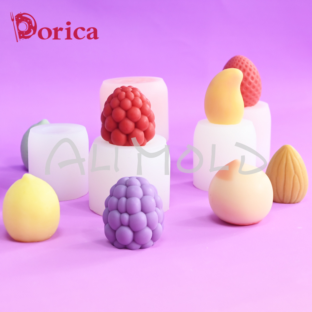 3D силиконовая форма для фрукт – обзор и цена Candle Supplies Eu