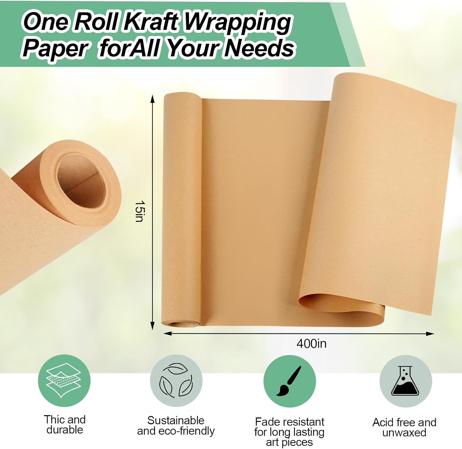 Эко-крафт-бумага в рулонах: би – обзор и цена Kraft Paper Box